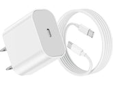 iPhone 15 & 16 series-Complete Charger Set- 20W Fast Charging Adapter with Type C to Type C Cable