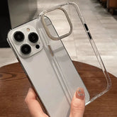 Protective Slim Transparent Tinted Case For iPhone