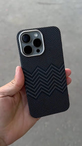 Luxury Aramid Fiber Case with 3D Weaving Pattern