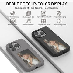 Customizable E Ink Phone Case for iPhone with NFC Support | NFC Case for Iphone