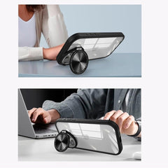 Premium Soft Flexible Protective Acrylic Flip Round Lens Window Case