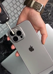 Premium PC Matte with Shine Logo with Camera Protection