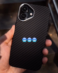 Black Wave Carbon Case