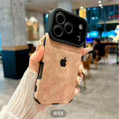 New Luxo Suede Leather Velvet Textured Case