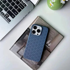 Premium Leather Woven Case
